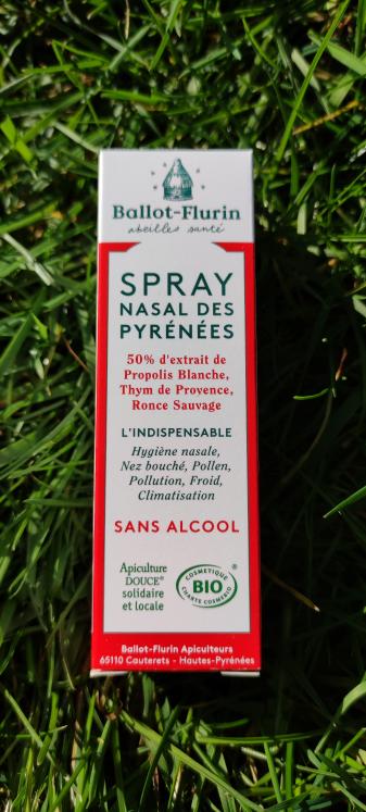 Spray nasal des Pyrénées